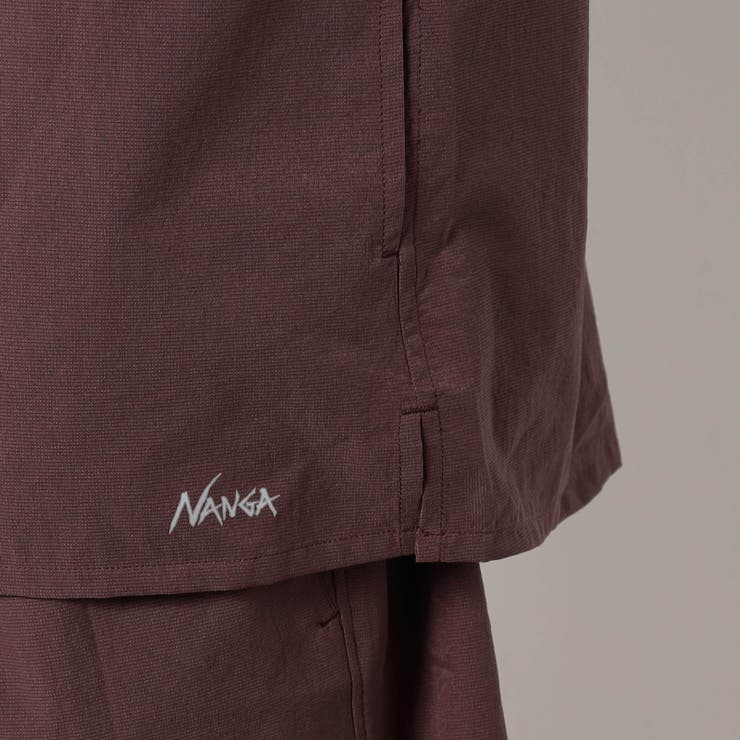 NANGA DotAir COMFY 半袖シャツ | NICOLE | 詳細画像10 