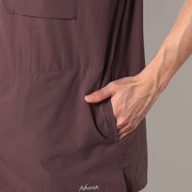 NANGA DotAir COMFY 半袖シャツ | NICOLE | 詳細画像9 