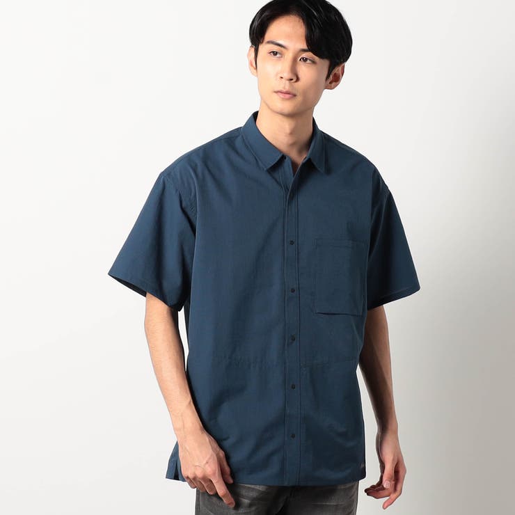 44997　ニコル　麻入り　半袖シャツジャケット　緑　38 44997 ニコル 麻入り 半袖シャツジャケット 緑 38