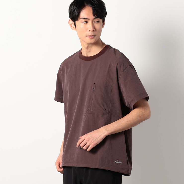 07ボルドー | NANGA DotAir COMFY Tシャツ | NICOLE
