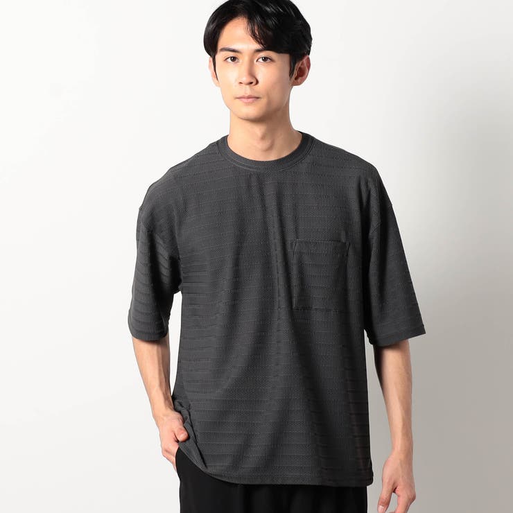 ＼半額SALE／ メッシュTシャツ[品番：NICW0006742]｜NICOLE（ニコル）のメンズ トップス