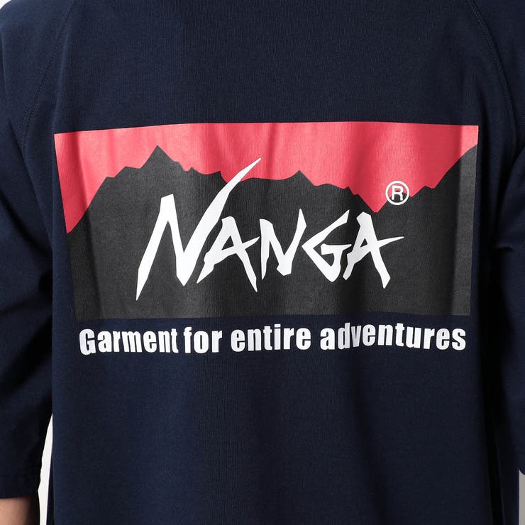 NANGA別注ドローコードラグランTシャツ[品番：NICW0006605