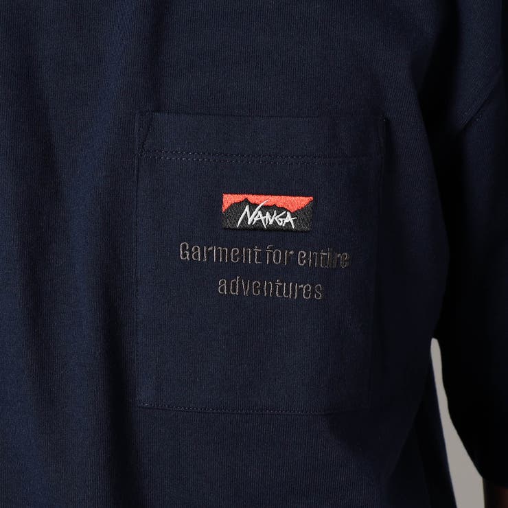 NANGA別注ポケット刺繍Tシャツ | NICOLE | 詳細画像15 