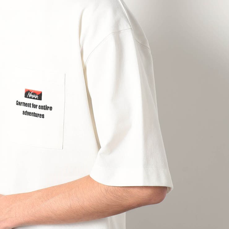 NANGA別注ポケット刺繍Tシャツ[品番：NICW0006607]｜NICOLE