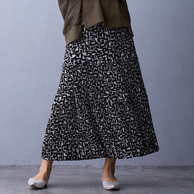 プリーツ柄スカート | NICOLE | 詳細画像10 