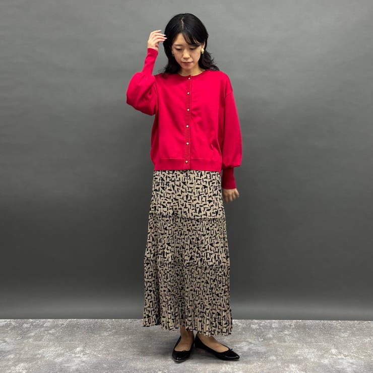 プリーツ柄スカート | NICOLE | 詳細画像4 