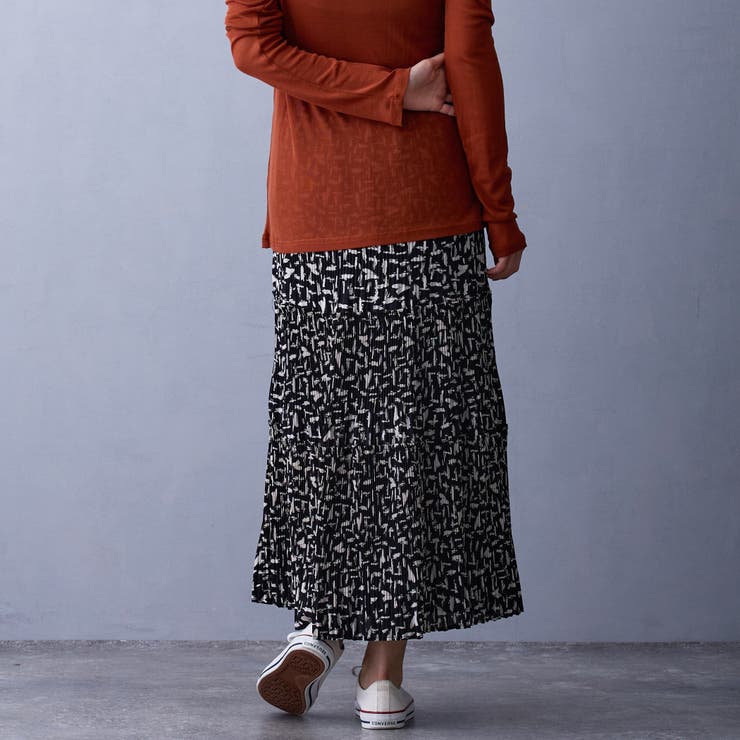 プリーツ柄スカート | NICOLE | 詳細画像7 