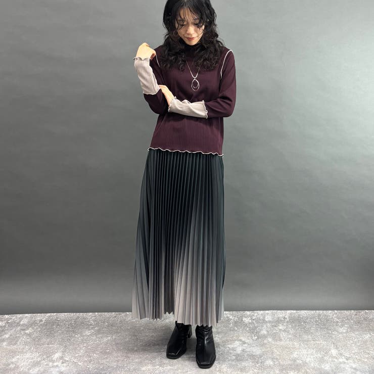 グラデーションプリーツスカート | NICOLE | 詳細画像7 