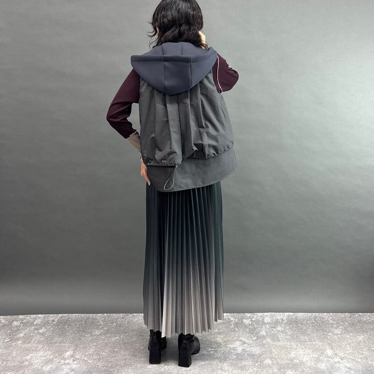 グラデーションプリーツスカート | NICOLE | 詳細画像9 