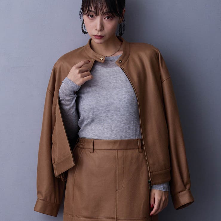 【セットアップ対応】スタンドブルゾン | NICOLE | 詳細画像3 