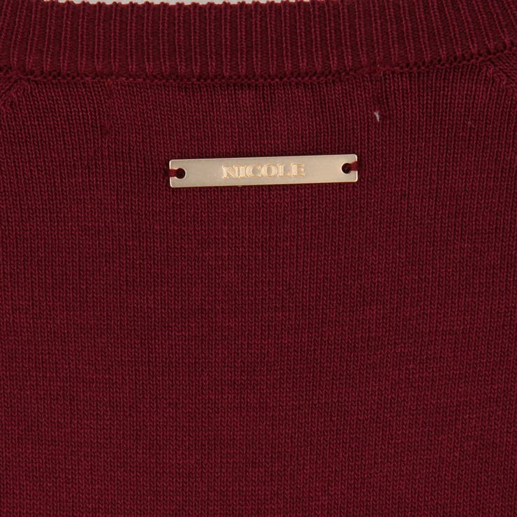 レイヤードニットプルオーバー | NICOLE | 詳細画像22 