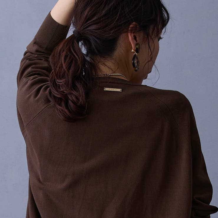 レイヤードニットプルオーバー | NICOLE | 詳細画像7 