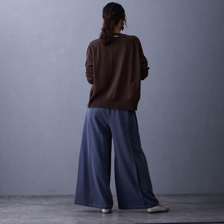 レイヤードニットプルオーバー | NICOLE | 詳細画像8 