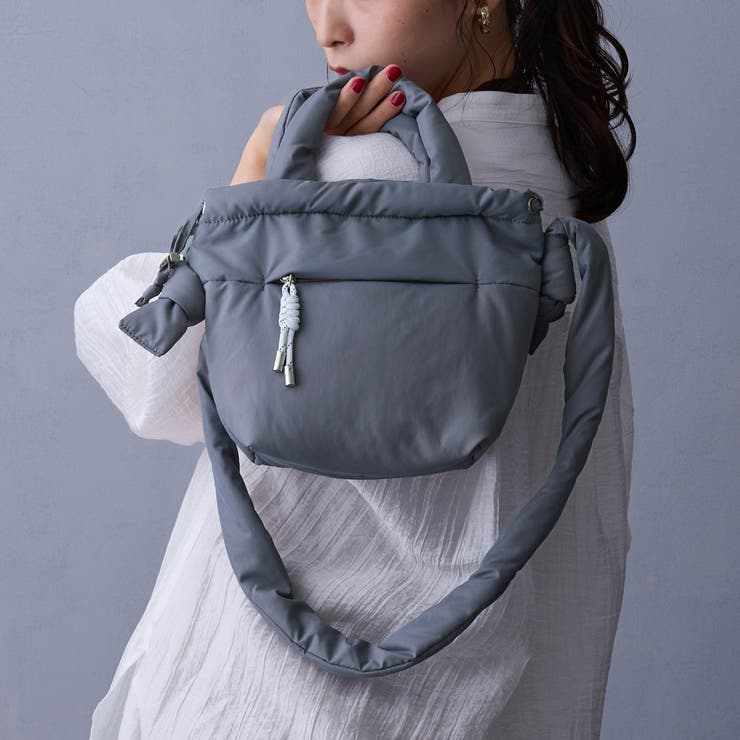 2WAYパフバッグ | NICOLE | 詳細画像1 