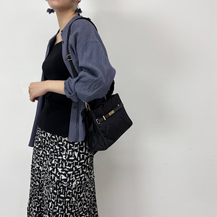 キルティングスクエアバッグ | NICOLE | 詳細画像13 