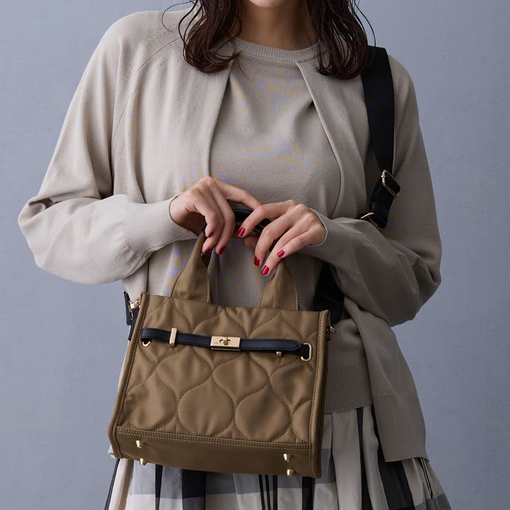 キルティングスクエアバッグ | NICOLE | 詳細画像2 