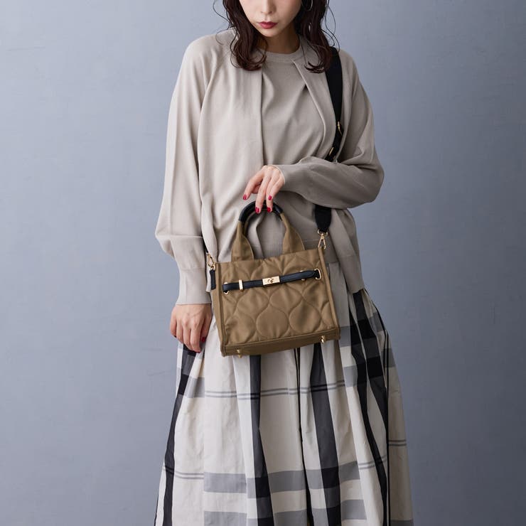 キルティングスクエアバッグ | NICOLE | 詳細画像4 