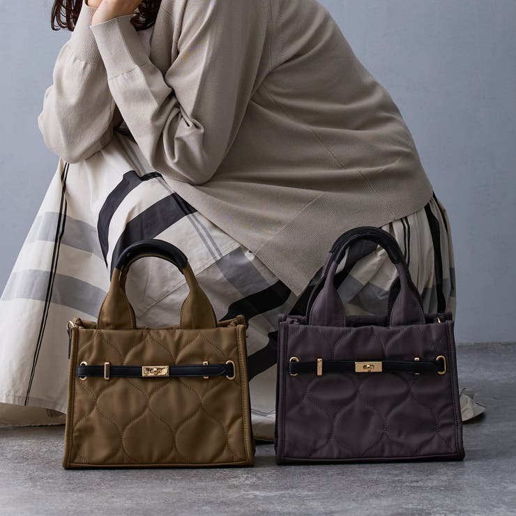 キルティングスクエアバッグ | NICOLE | 詳細画像6 