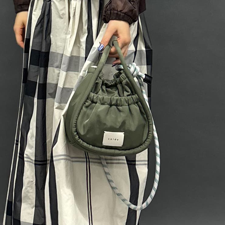 46カーキ | パラコードショルダーバッグ | NICOLE