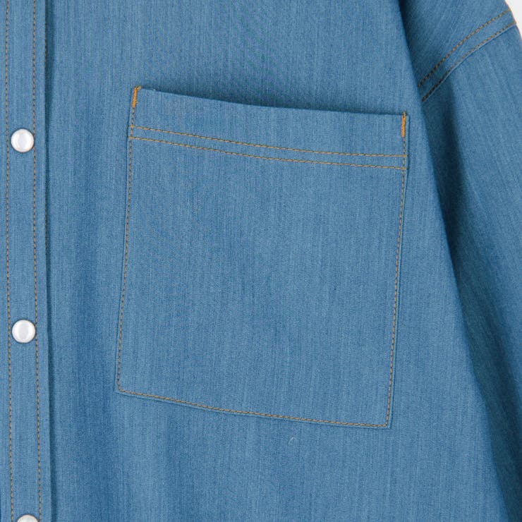 テンセルデニムシャツ | NICOLE | 詳細画像18 