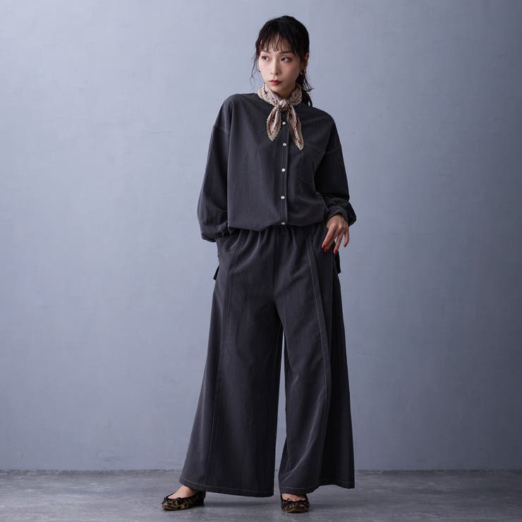 テンセルデニムシャツ | NICOLE | 詳細画像4 