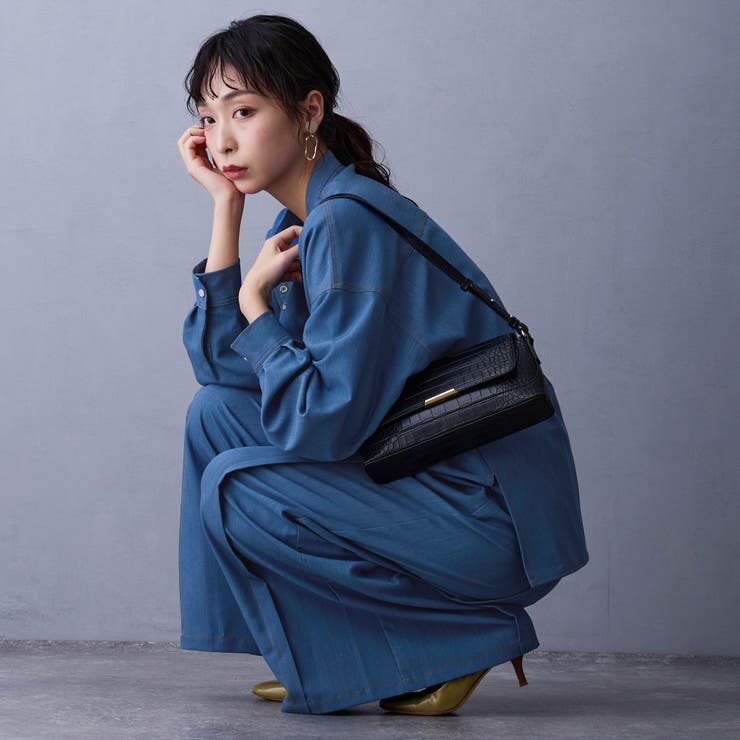 テンセルデニムシャツ | NICOLE | 詳細画像9 