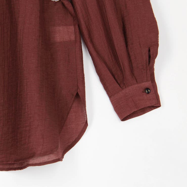 シアーシャツブラウス | NICOLE | 詳細画像14 