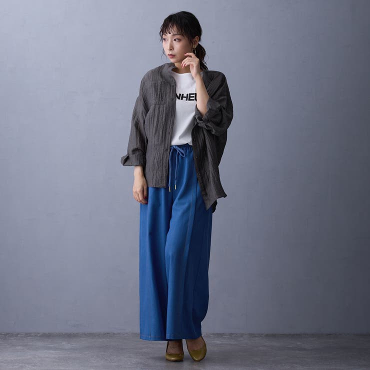 シアーシャツブラウス | NICOLE | 詳細画像7 