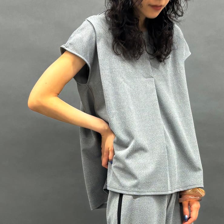 杢ジャガードプルオーバー | NICOLE | 詳細画像4 