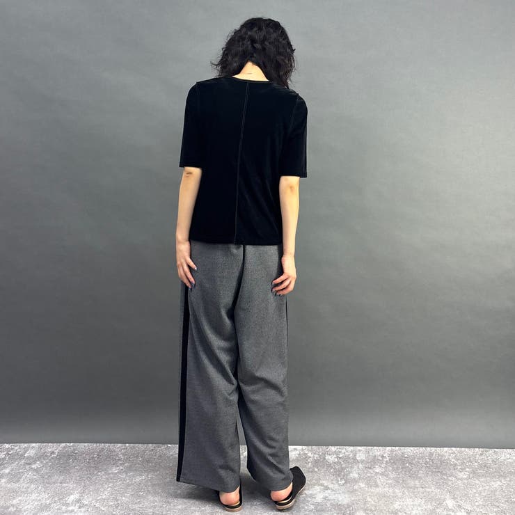 シアーベロアTシャツ | NICOLE | 詳細画像10 