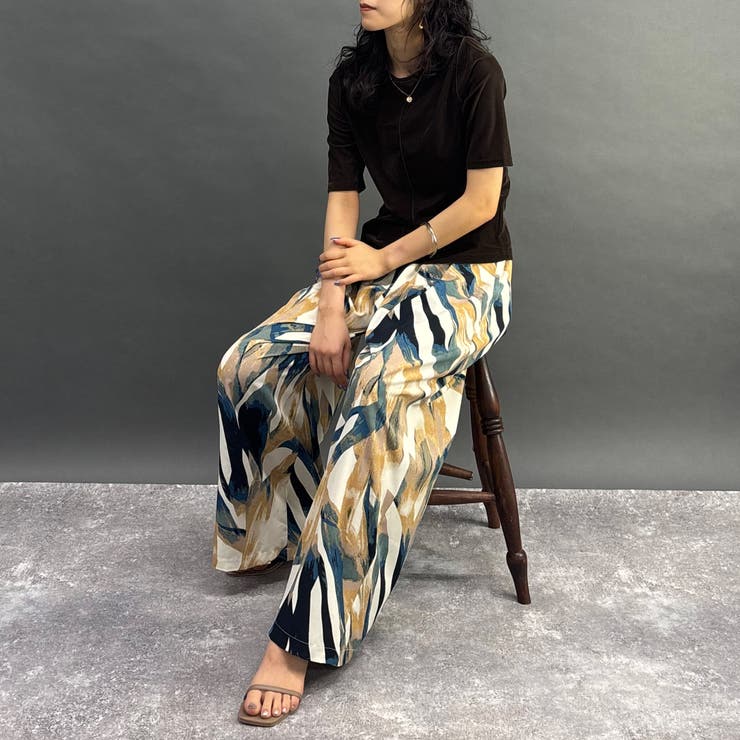 シアーベロアTシャツ | NICOLE | 詳細画像3 