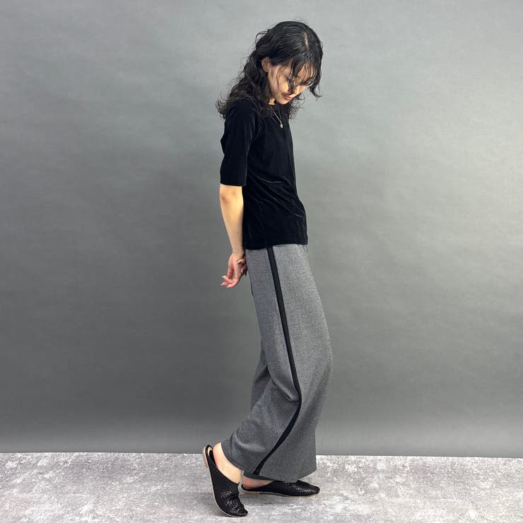 シアーベロアTシャツ | NICOLE | 詳細画像8 