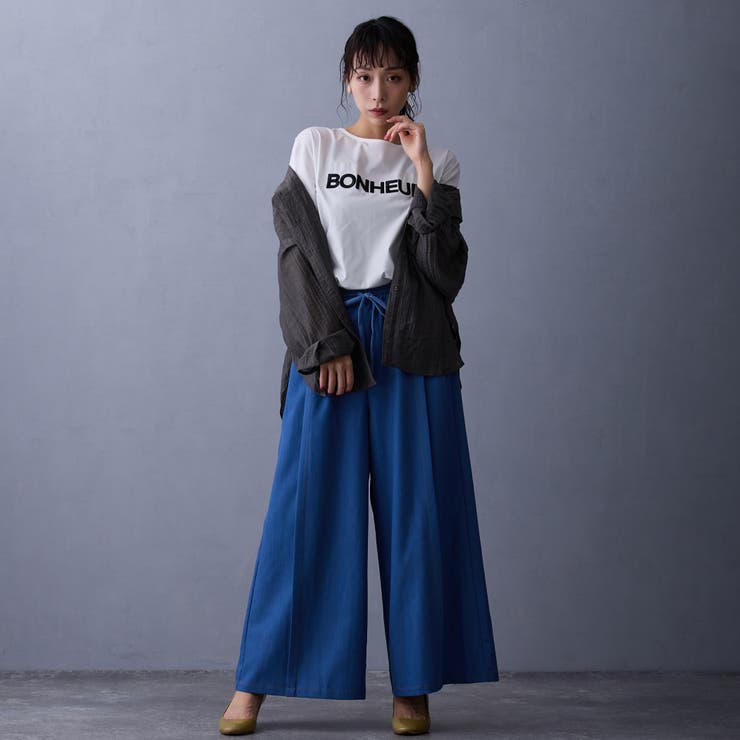 刺繍ロゴTシャツ | NICOLE | 詳細画像17 