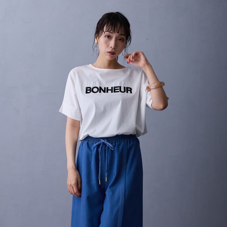 刺繍ロゴTシャツ | NICOLE | 詳細画像18 