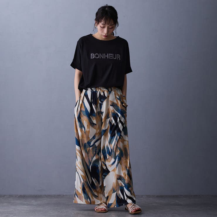 刺繍ロゴTシャツ | NICOLE | 詳細画像20 