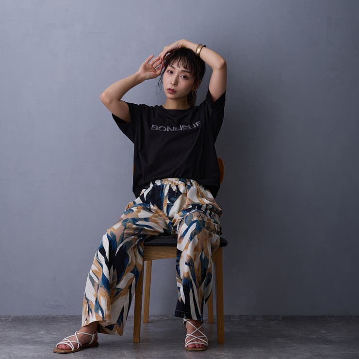 刺繍ロゴTシャツ | NICOLE | 詳細画像22 