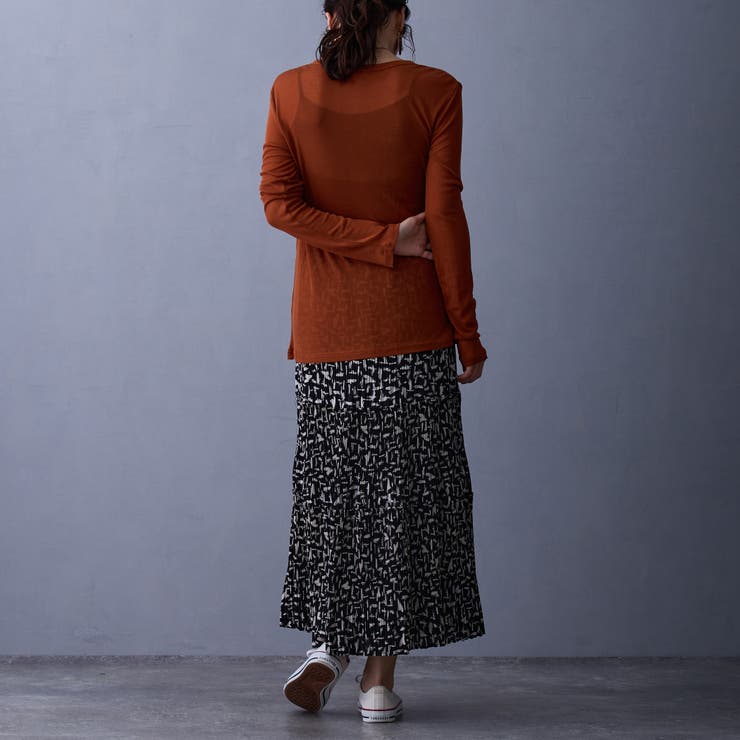 シアーロングTシャツ | NICOLE | 詳細画像5 