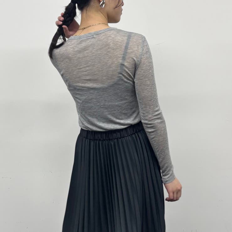 シアーロングTシャツ | NICOLE | 詳細画像7 