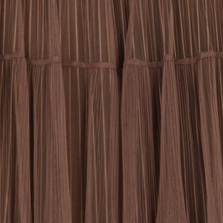 チュール＆プリーツ ティアードフレアスカート | NICOLE | 詳細画像19 