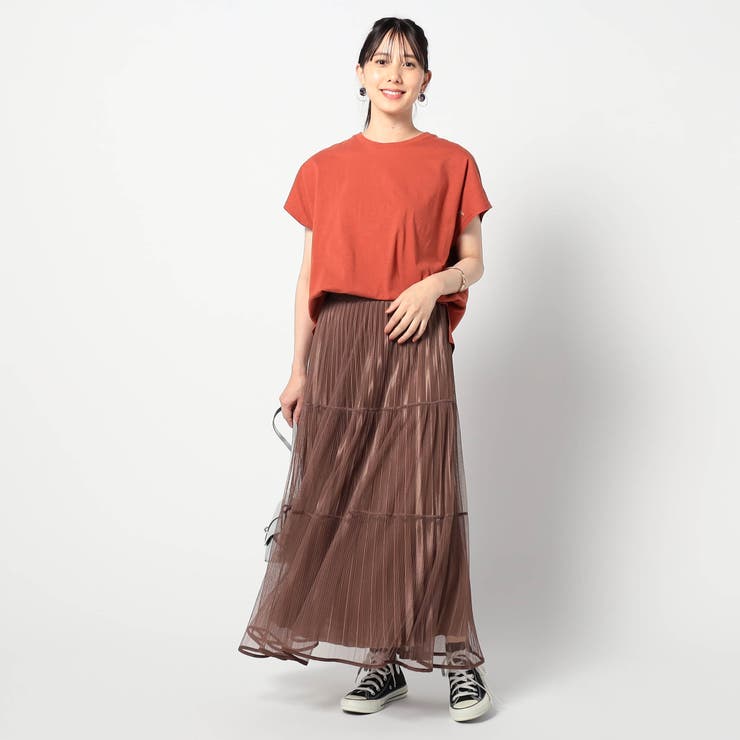 チュール＆プリーツ ティアードフレアスカート | NICOLE | 詳細画像2 