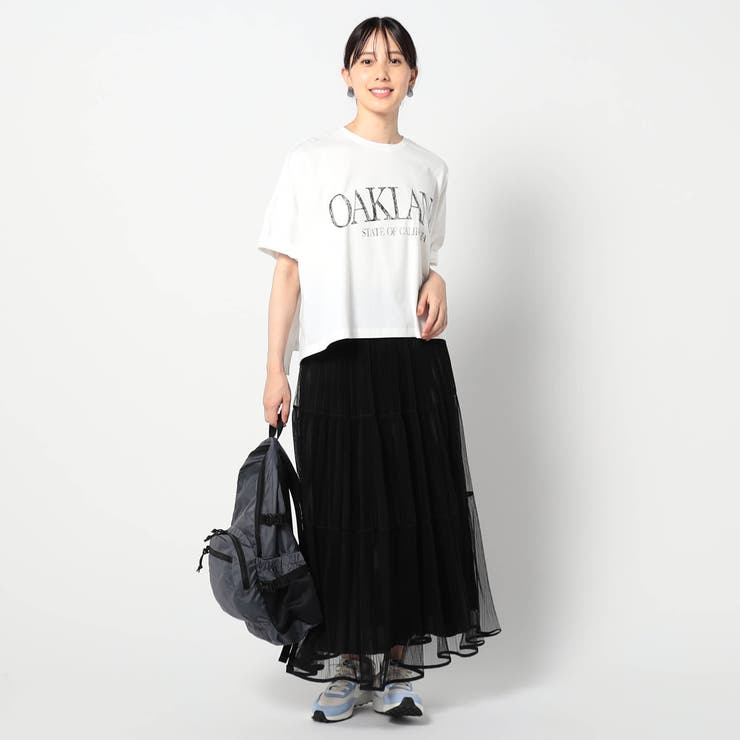 チュール＆プリーツ ティアードフレアスカート | NICOLE | 詳細画像4 