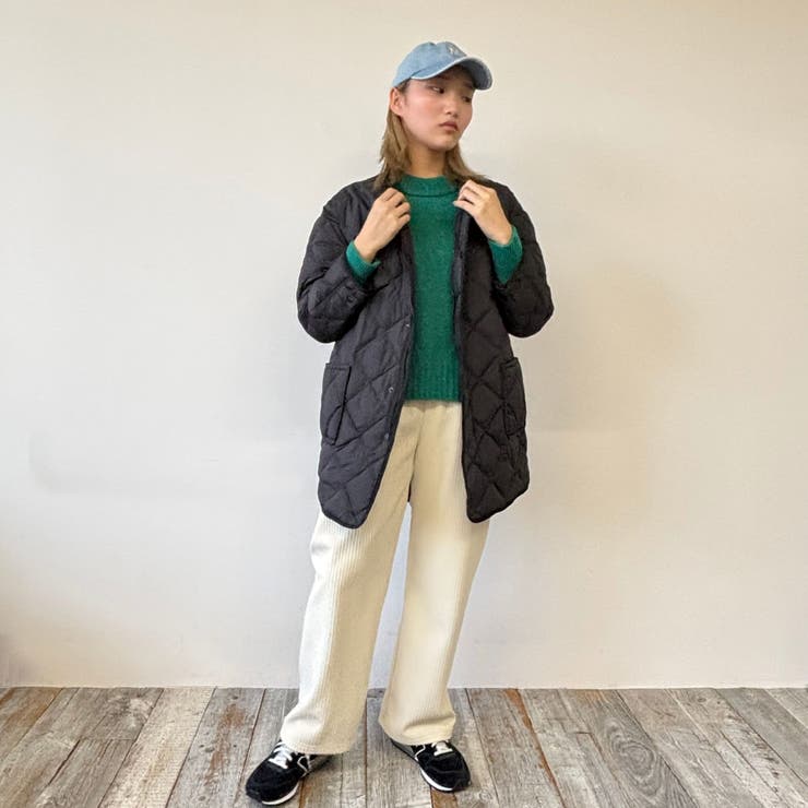 NANGA(ナンガ）別注ノーカラーキルティングダウンブルゾン | NICOLE | 詳細画像17 