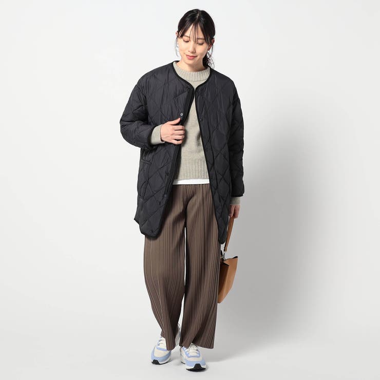NANGA(ナンガ）別注ノーカラーキルティングダウンブルゾン | NICOLE | 詳細画像3 