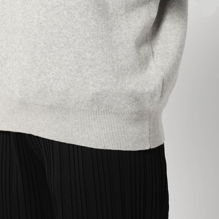 前後2WAY コットンカシミヤ ロゴニット | NICOLE | 詳細画像11 