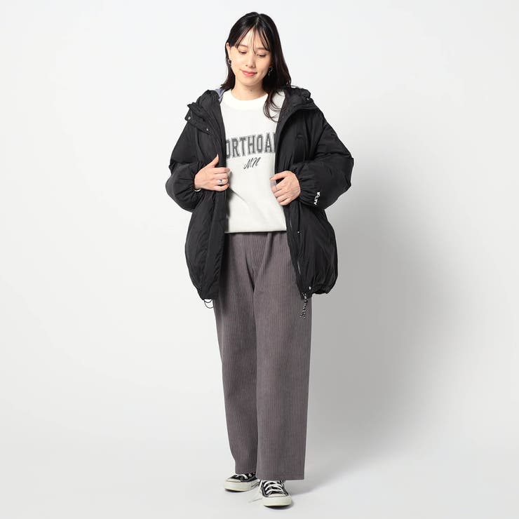 前後2WAY コットンカシミヤ ロゴニット | NICOLE | 詳細画像2 