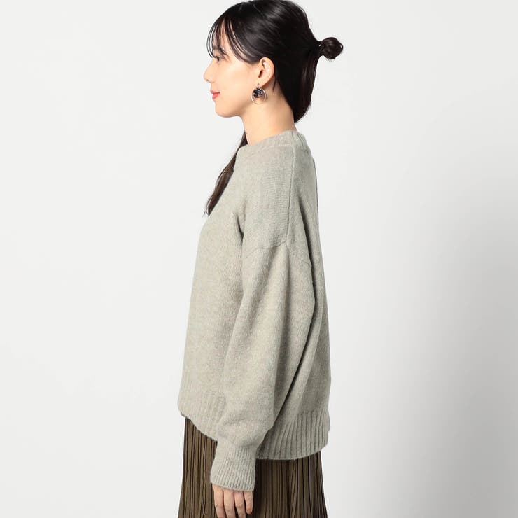 ショートクルーネックニット | NICOLE | 詳細画像6 