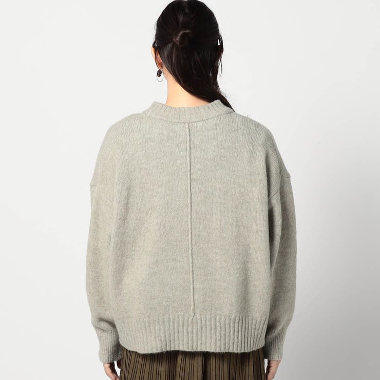 ショートクルーネックニット | NICOLE | 詳細画像7 