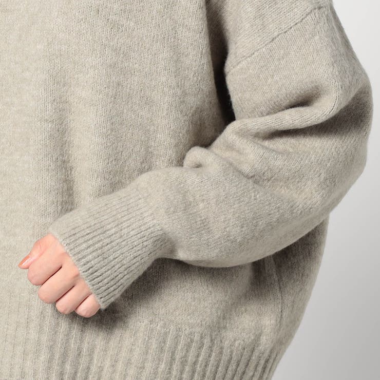 ショートクルーネックニット | NICOLE | 詳細画像9 