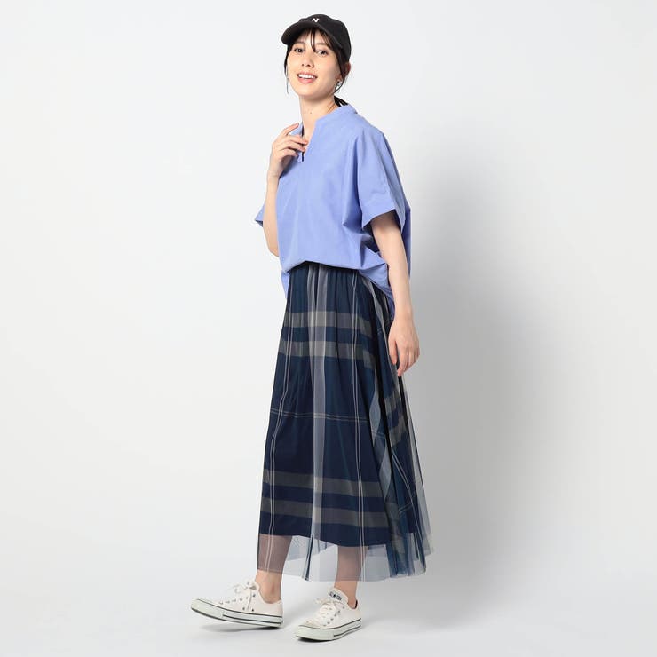 爽やか吸水速乾リネン スキッパーシャツ[品番：NICW0006908