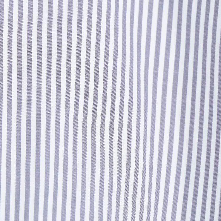 2WAY ストライプ柄ロゴ入り長袖シャツ | NICOLE | 詳細画像13 